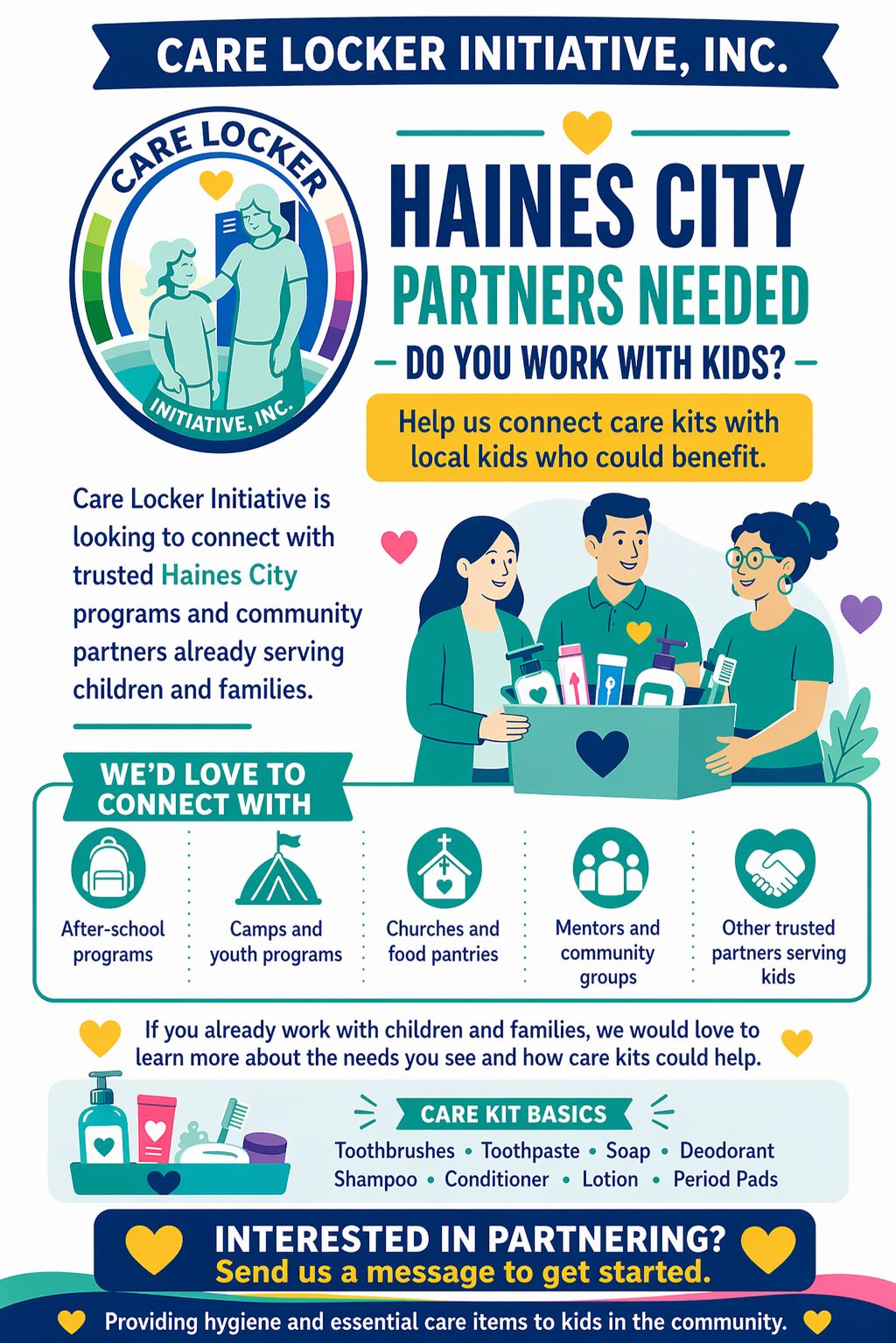 Care Locker Illustration